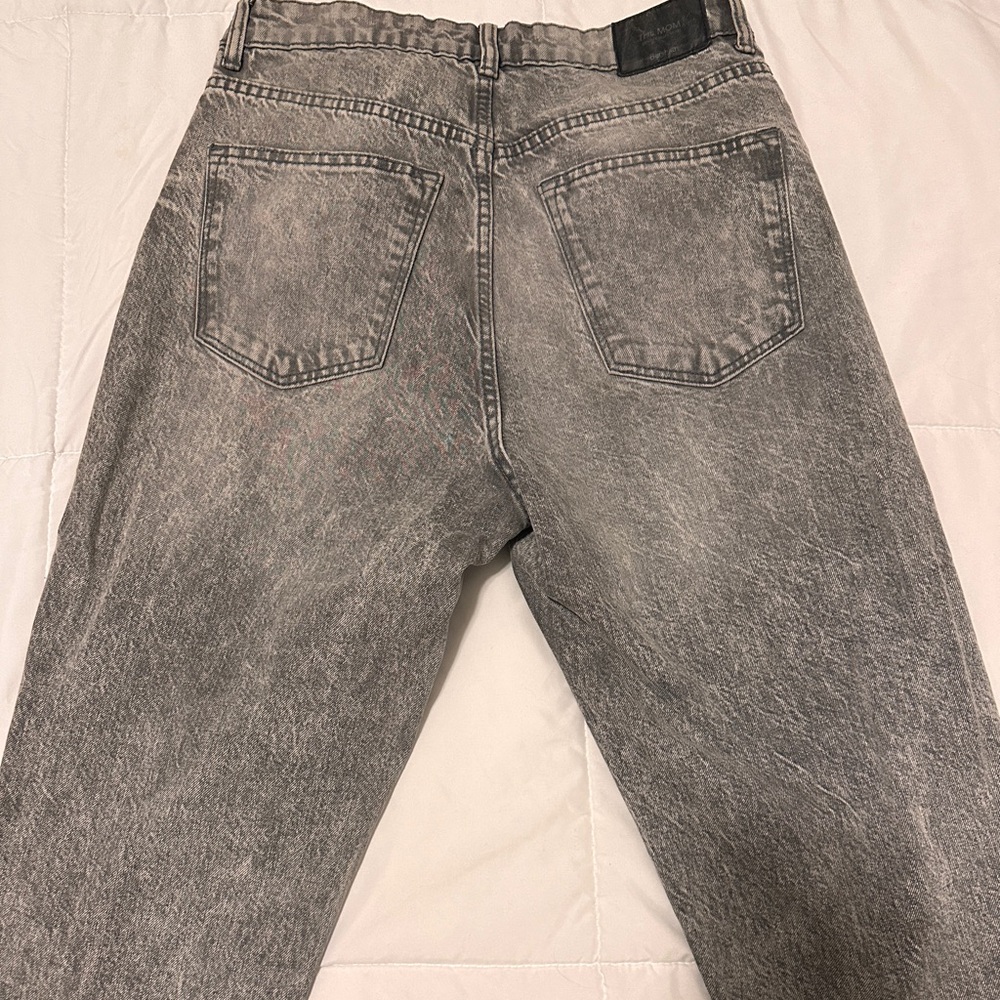 Jean Bershka size 8 color grey